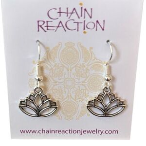 Lotus‎ Earrings NWT